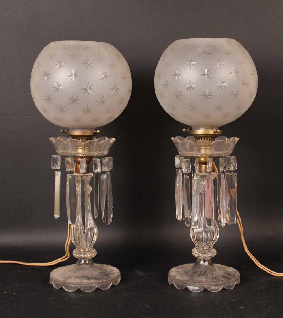 Pair of Victorian Fluid Lamps (1 of 5)