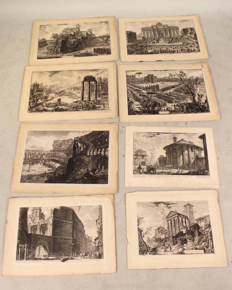 Eight Giovanni Battista Piranesi Prints (1 of 9)