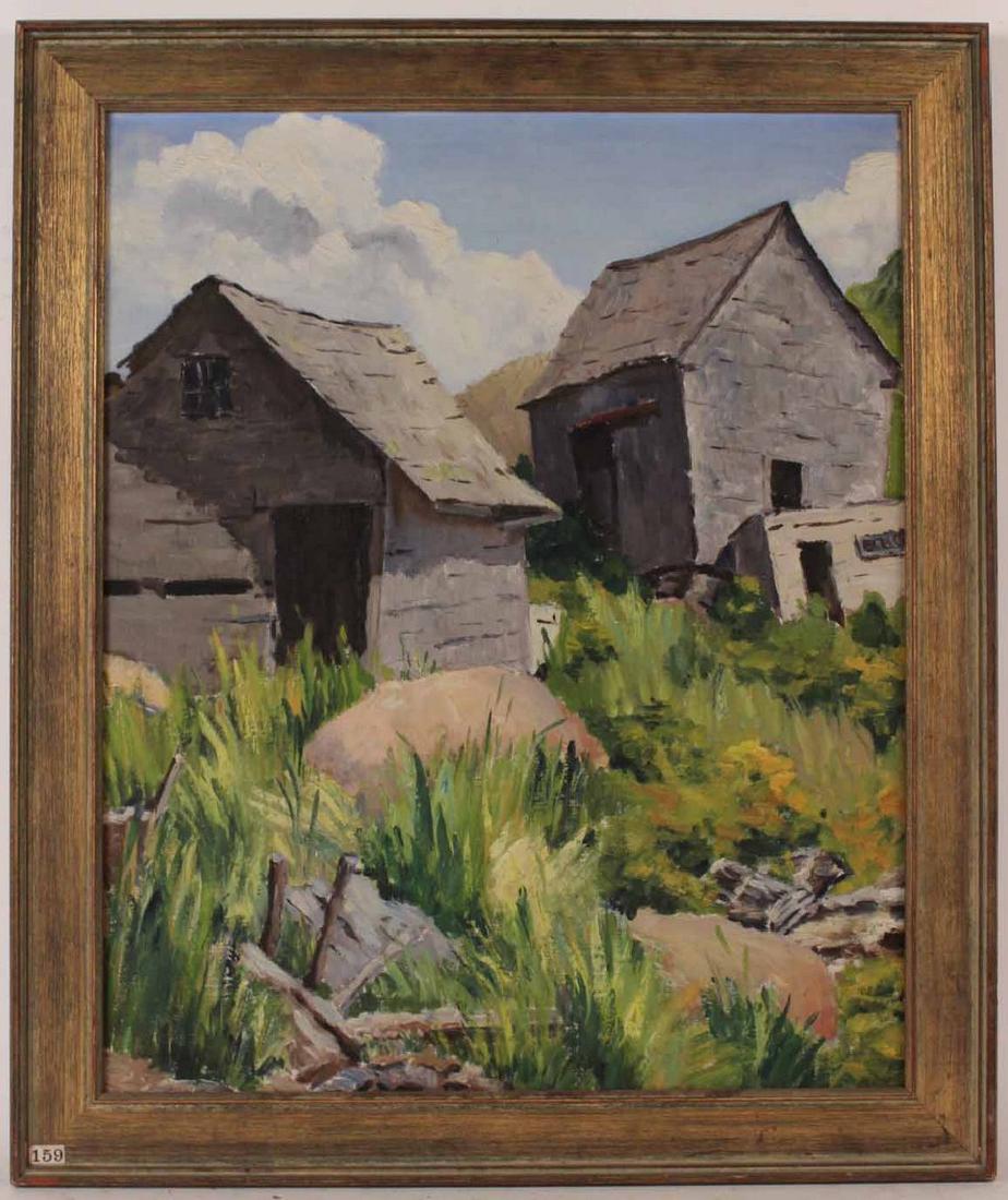 Oil on Canvas, Landscape, Harriet Ogden (1 of 5)