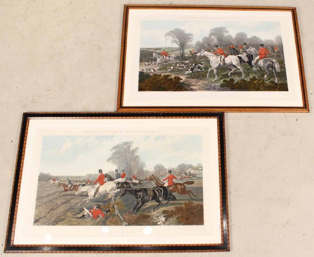 Two Hunting Scene Prints, John Frederick Herring (1 of 4)