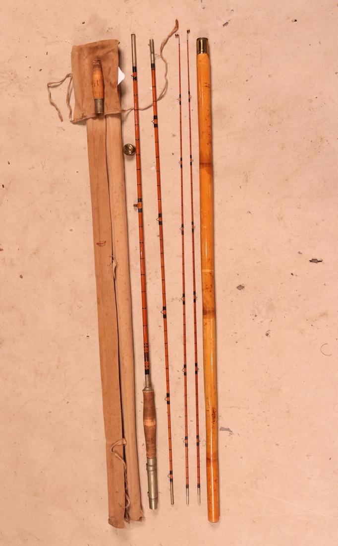 H. Leonard & Mills Split Bamboo Fly Rod (1 of 4)