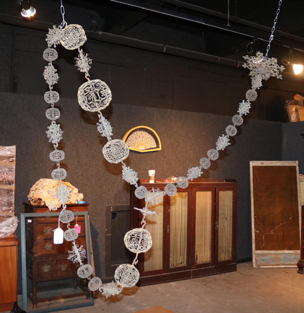 Moorish Style Hanging Lantern Chain (1 of 2)