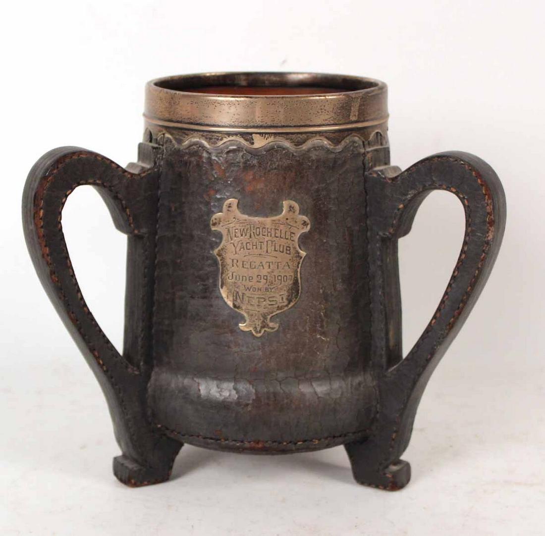 Sterling Silver Mounted Yacht Trophy (1 of 4)