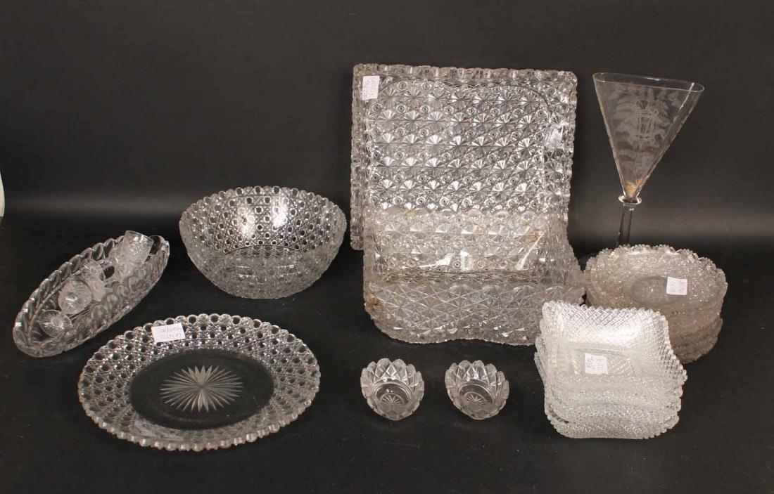 Thirty Brilliant Cut Glass Items (1 of 4)