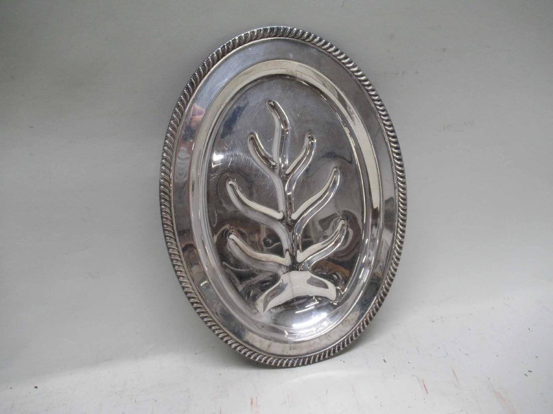 SILVER PLATED WELL AND TREE PLATTER (1 of 4)