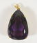 18K Yellow Gold & Amethyst Pendant
