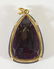 18K Yellow Gold & Amethyst Pendant - 4