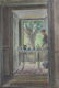 Oil on Board, "Open Door," Edward Lamson Henry - 11