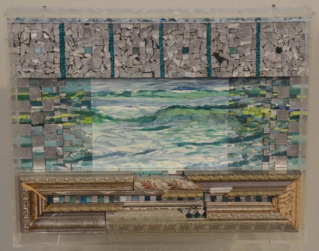 Mixed Media on Wood and Paper, Fred Nall (1 of 8)