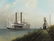 Oil on Board, Riverboat, Felix Kelly - 2