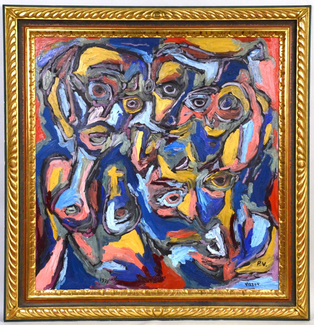 Acrylic on Canvas, Philippe Visson (1 of 9)