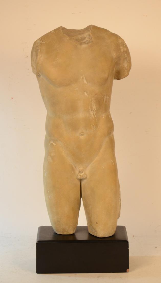 Cast Plaster, Alva Studios, Torso