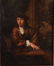 Oil on Canvas, Portrait of an Artist - 2