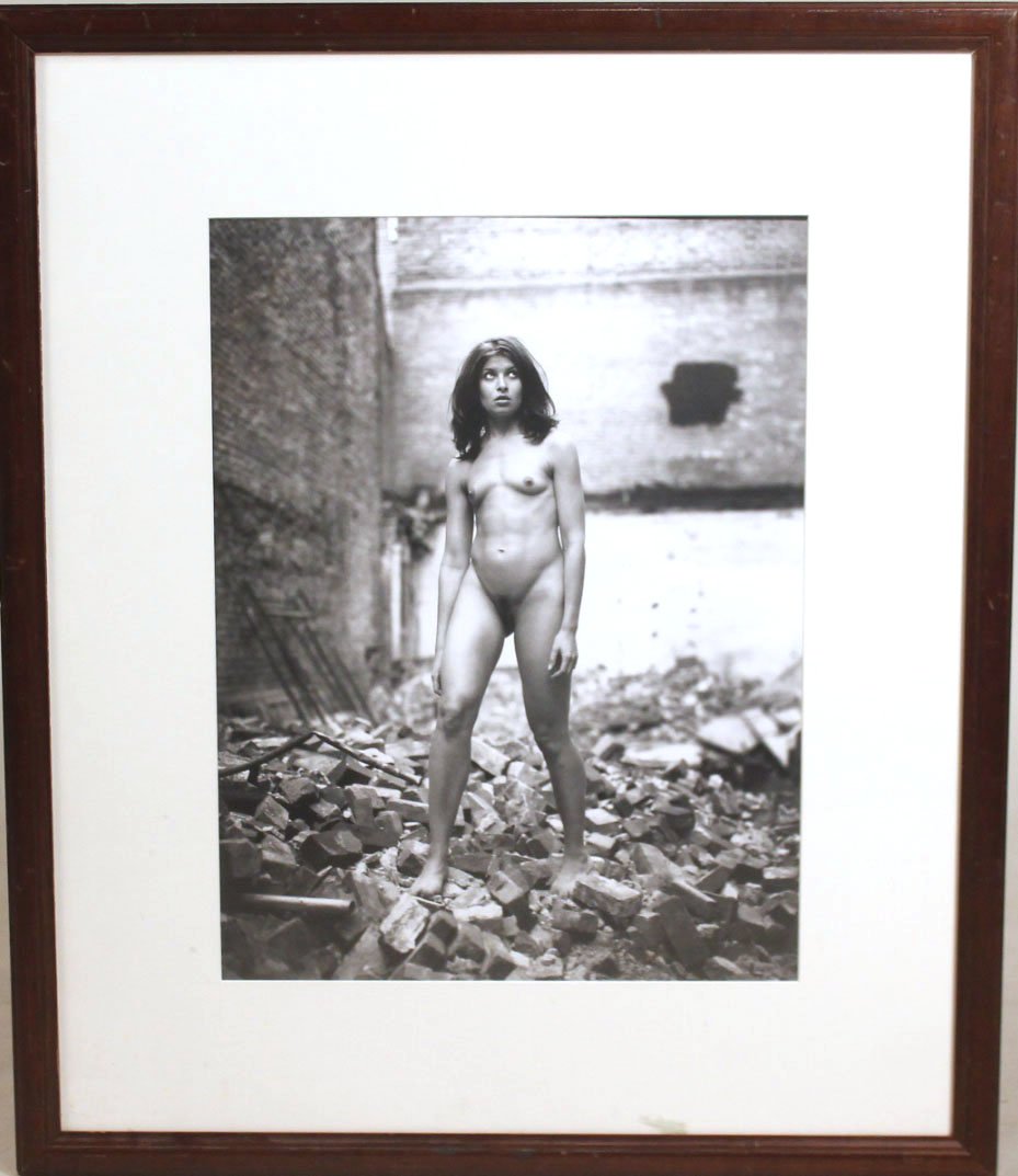 Photograph, Standing Female Nude, Mark Seliger: (American, b. 1959) Signed Mark Seliger. Sight size: 22-1/2"h x 17"w