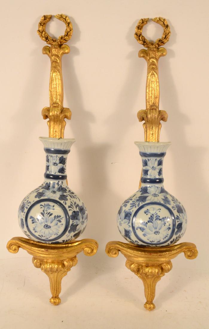 Pair of George III Style Giltwood Wall Shelf (1 of 4)