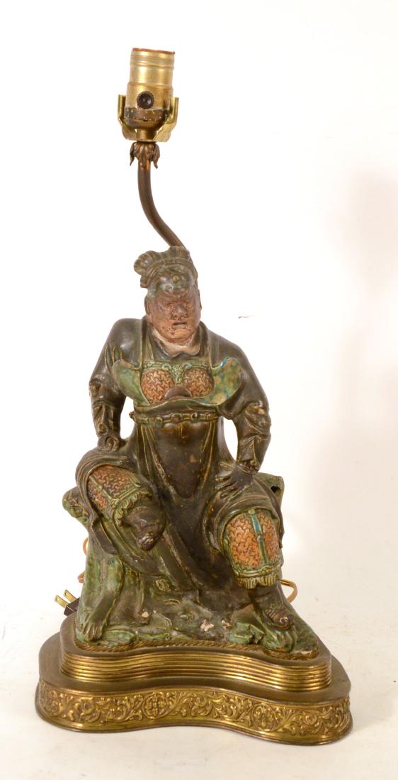 Polychrome Earthenware Figure of a Warrior (1 of 8)