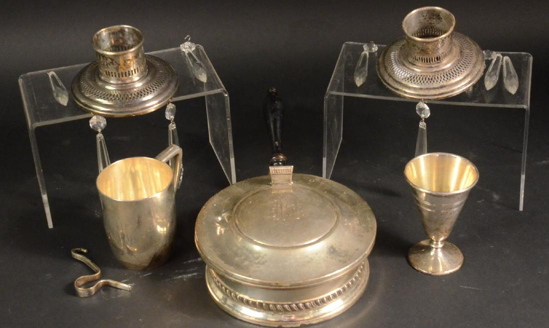 Sterling Silver Handled Cup and Goblet (1 of 12)