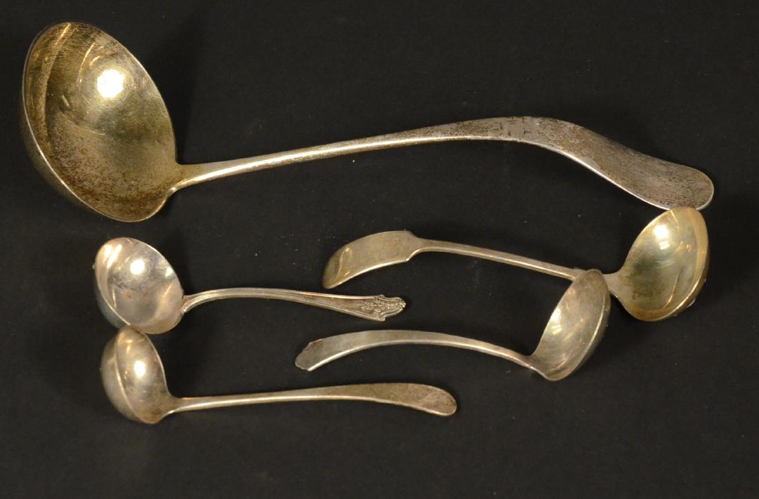 Three Sterling Silver Ladles (1 of 2)
