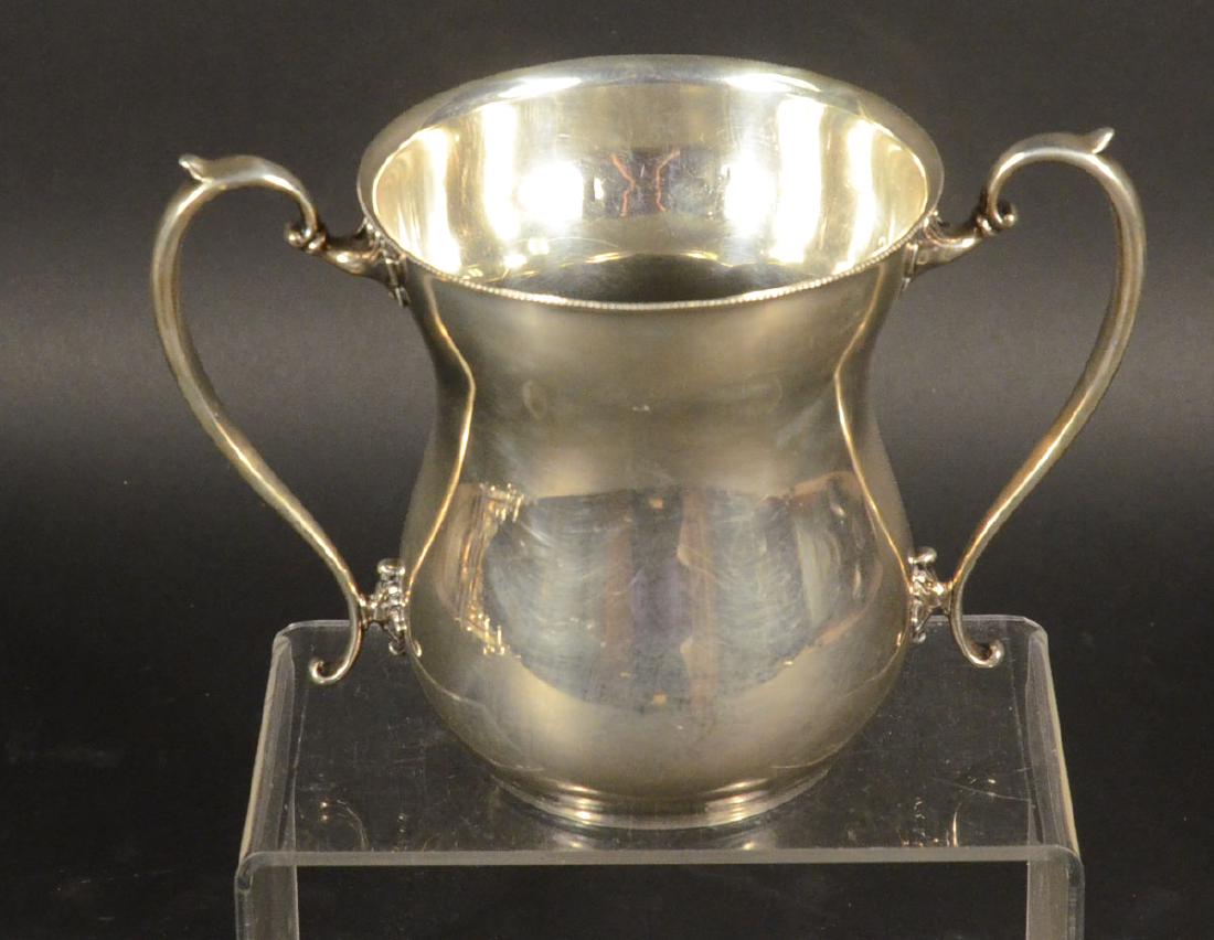 Sterling Silver Double handled Vase (1 of 5)