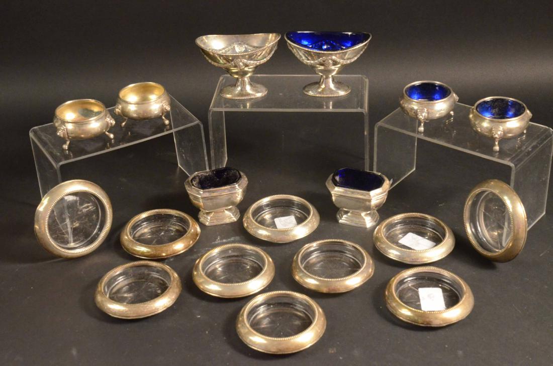 Four Sterling Silver Master Salts (1 of 9)