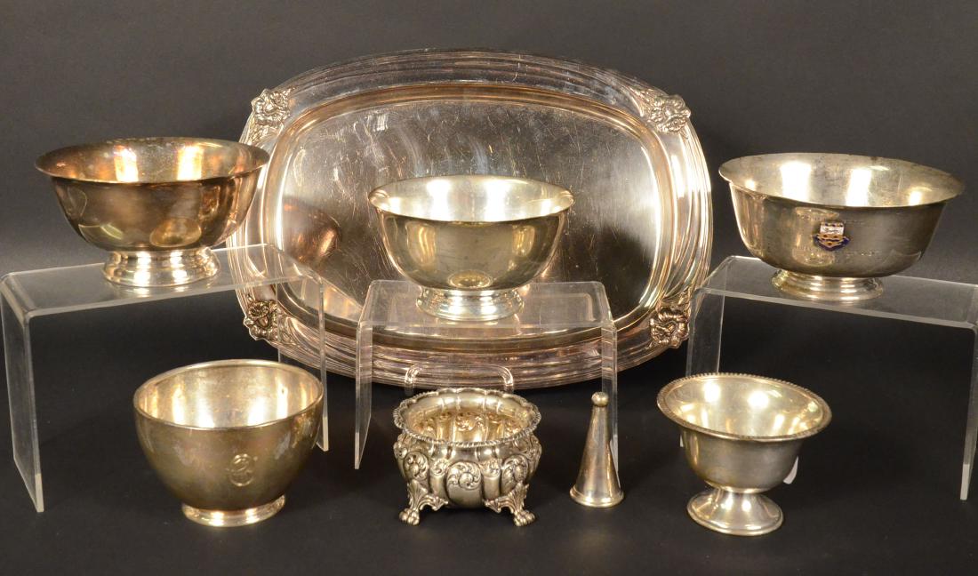 Howard Sterling Silver Footed Bowl (1 of 9)