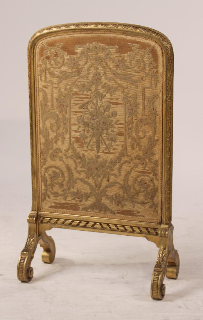 Louis XVI Style Giltwood Firescreen (1 of 5)