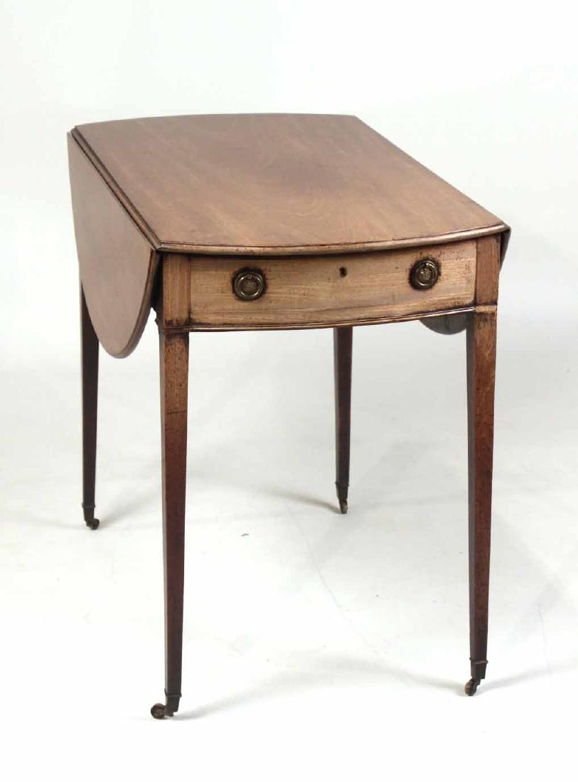 George III Inlaid Mahogany Pembroke Table (1 of 9)