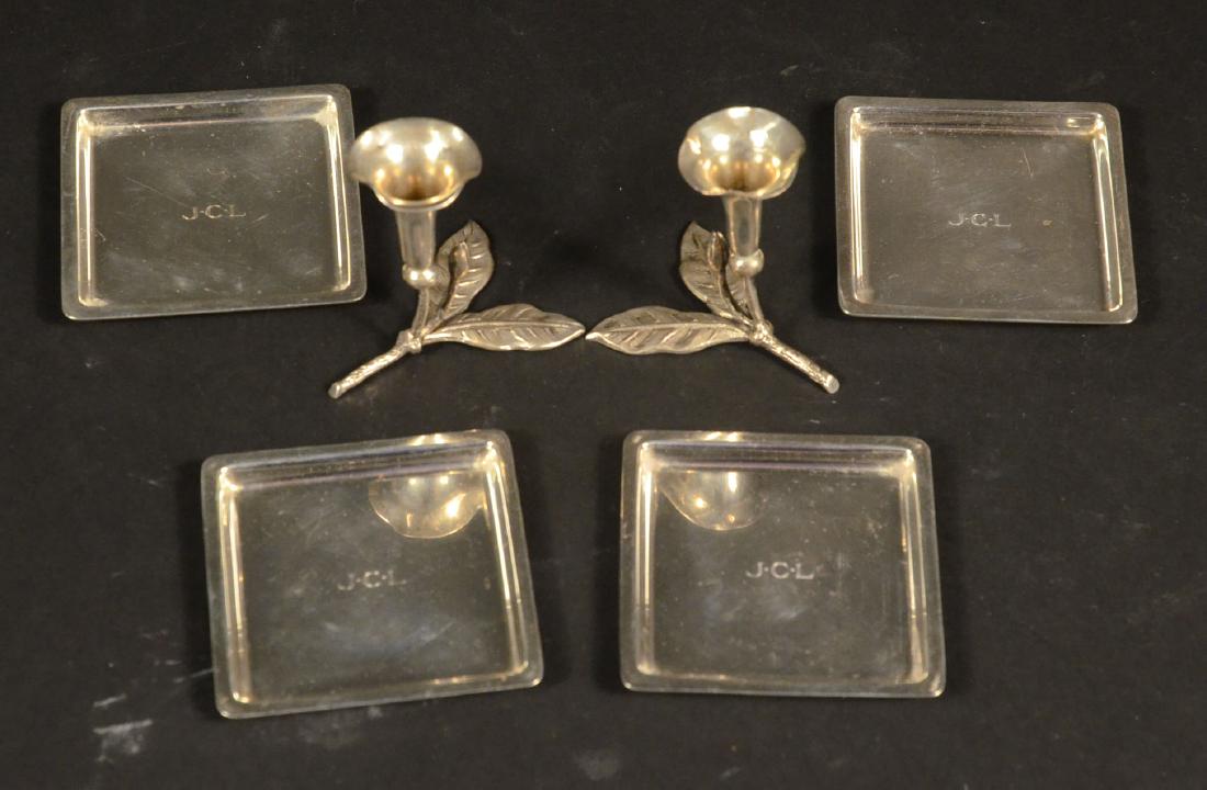 Pair of Sterling Petite Bud Vases (1 of 9)