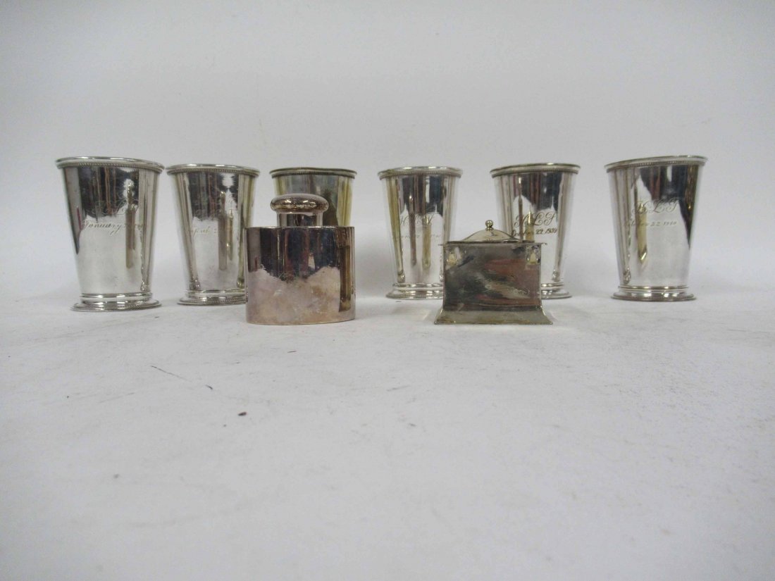 Six Patrick Henry mint julip cups (1 of 10)