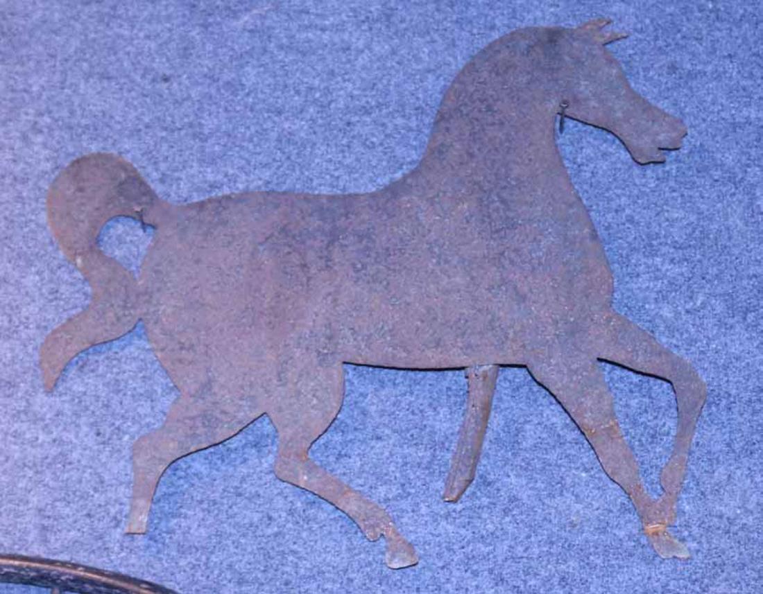 Sheet Iron Horse Weathervane (1 of 1)