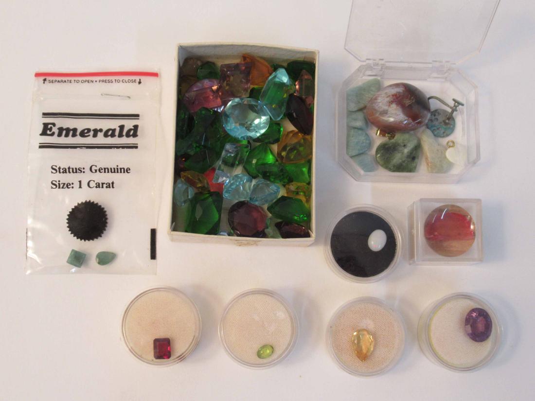 Group of Jewelry gem stones, glass and minerals (1 of 4)