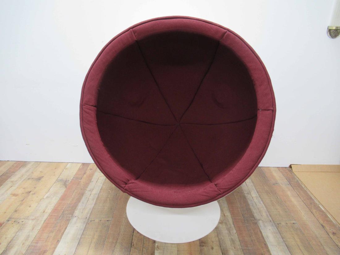 Mid century modern ball orb form speaker chair (1 of 9)