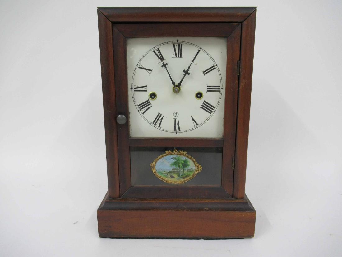 WATERBURY CLOCK CO SHELF CLOCK (1 of 7)