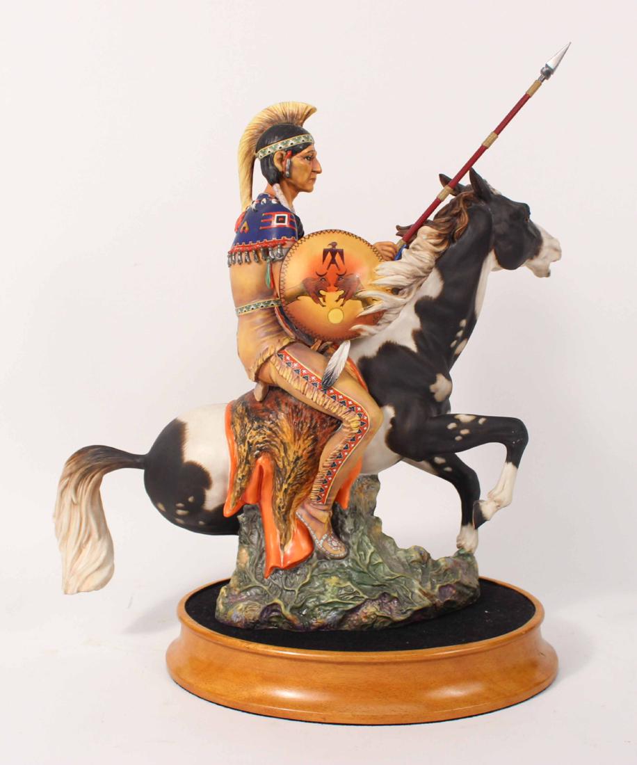 Royal Doulton Porcelain Figure of Indian Brave (1 of 4)
