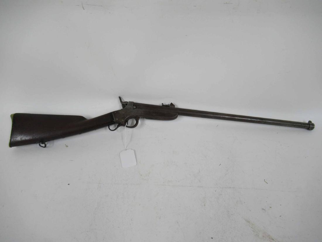 Sharps and Hankins Navy Carbine Rifle: Patent 1859, Philadelphia, both side plates marked. Barrel 23-3/4"l