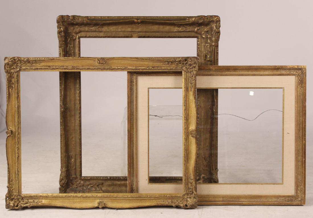 Group of Three Gold Painted Frames (1 of 4)