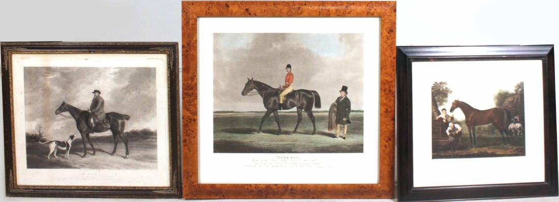 Three Etchings of Sporting Scenes (1 of 13)