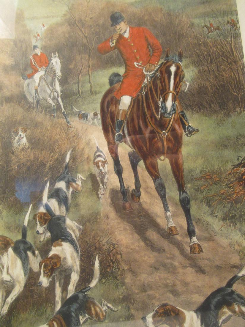 Four Fox Hunting Prints (1 of 6)