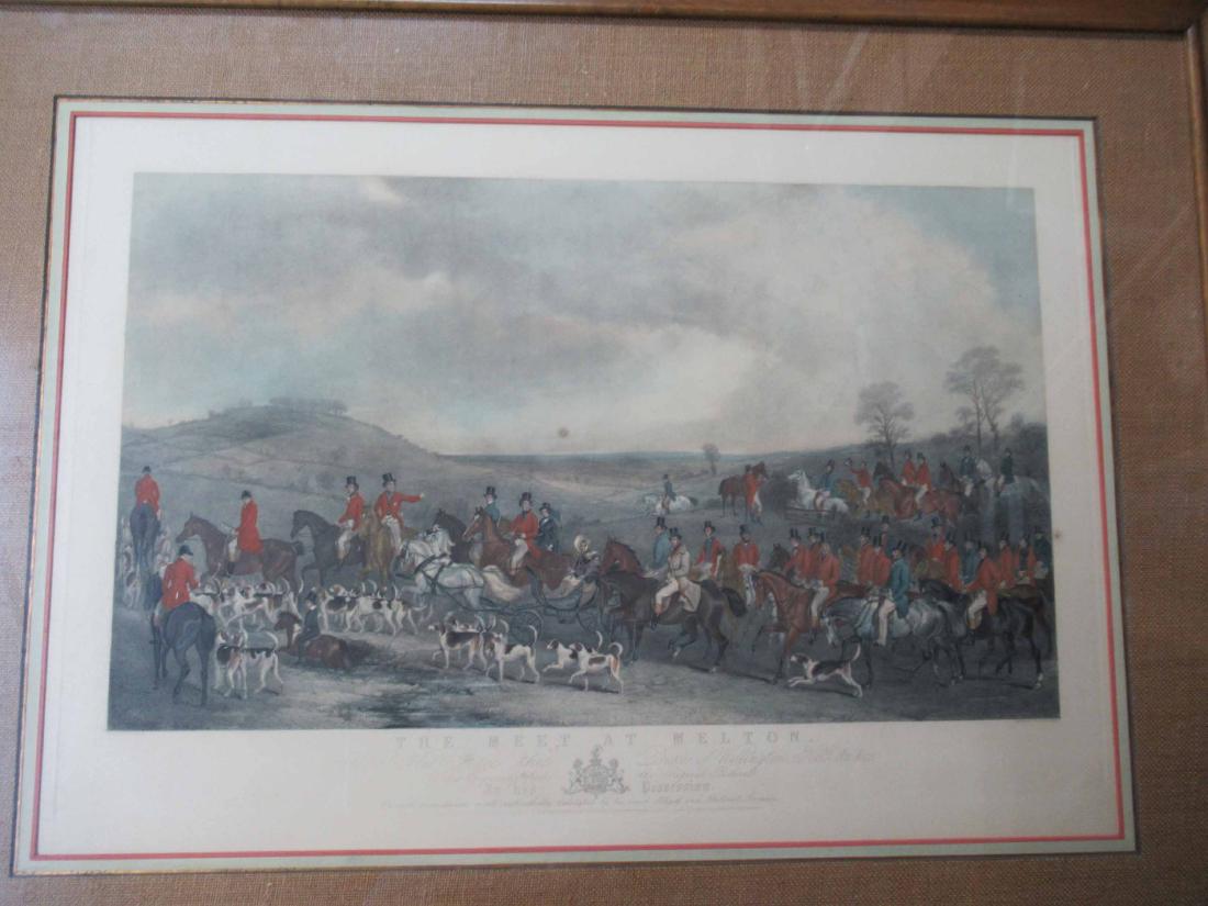 Three Fox Hunting Engravings (1 of 7)