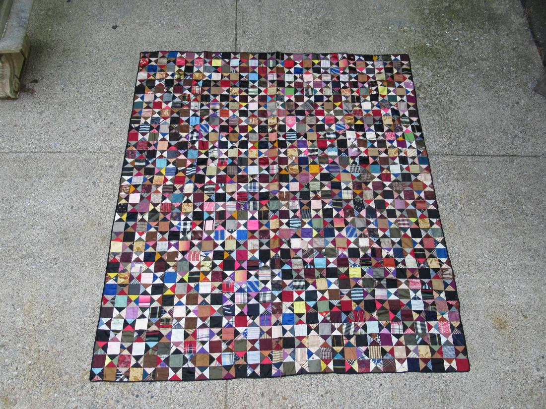 Vintage crazy quilt (1 of 7)