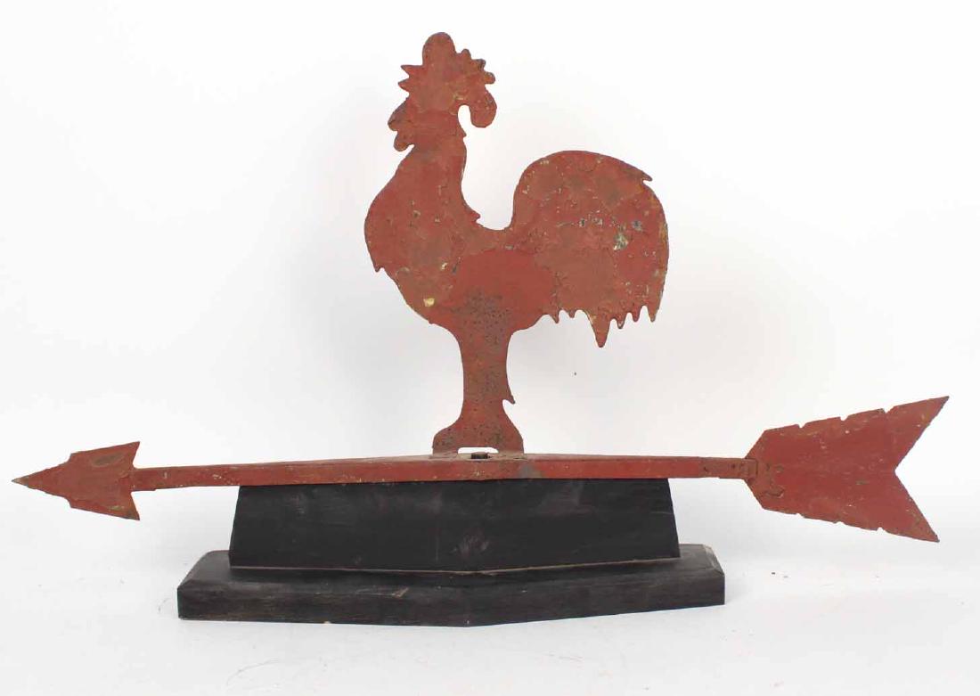 Sheet Tin Rooster Weathervane (1 of 6)