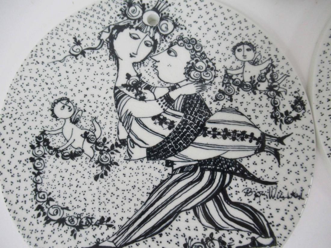 Bjorn Wiinblad set of eleven danish trivets (1 of 9)