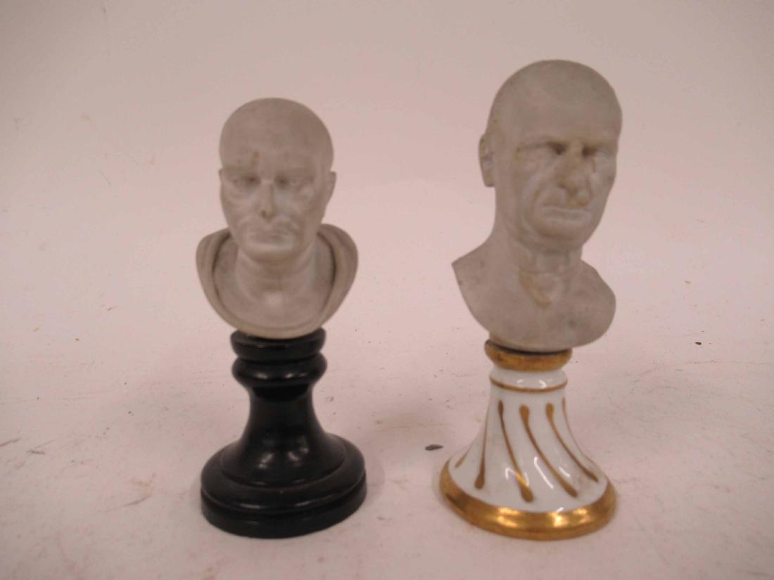 Two Miniature busts on stand (1 of 6)
