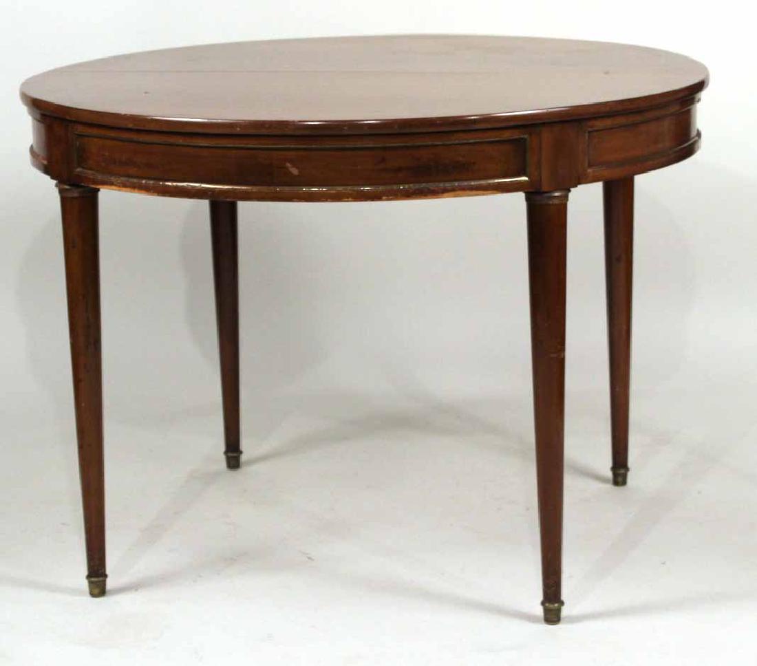 Neoclassical Style Mahogany Dining Table (1 of 9)