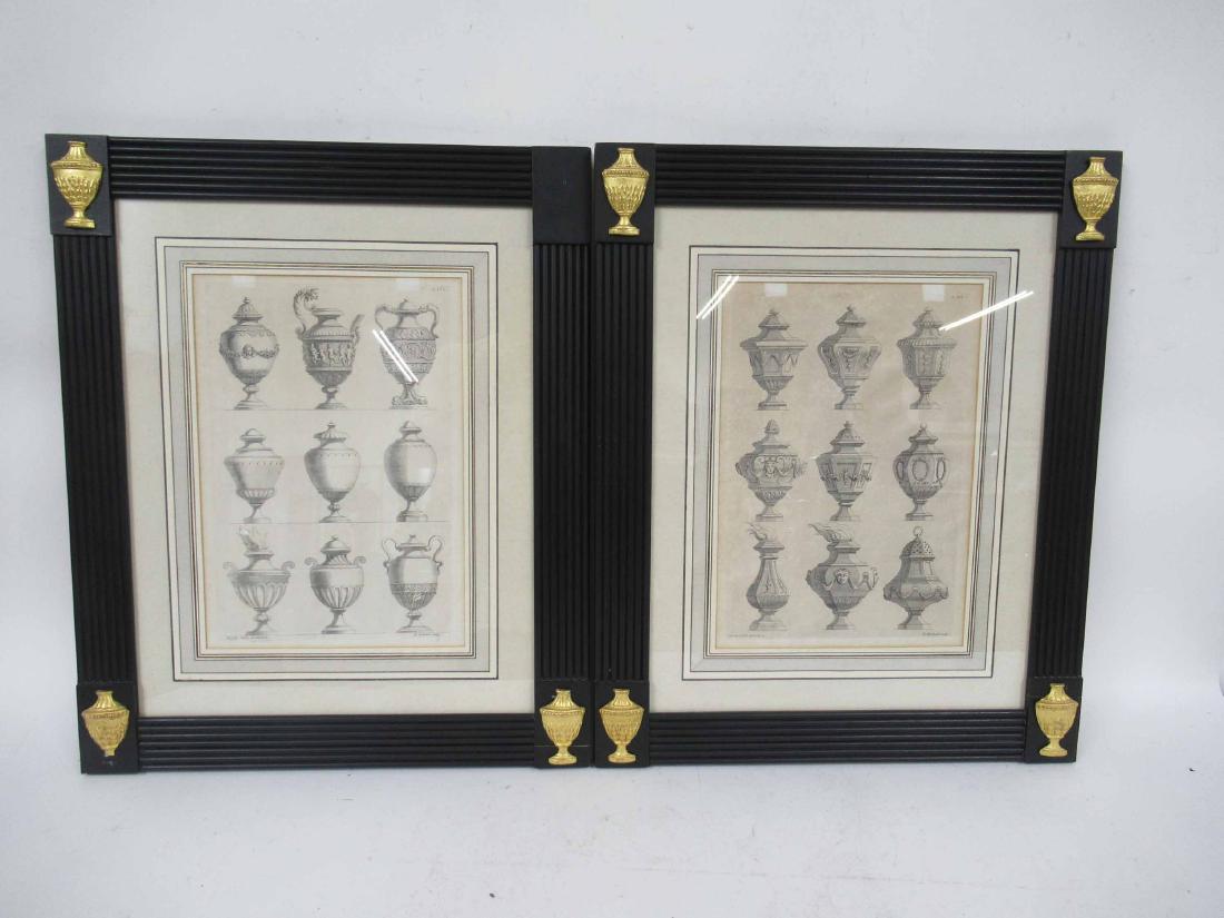 Pair of Engravings of Classical Urns (1 of 3)