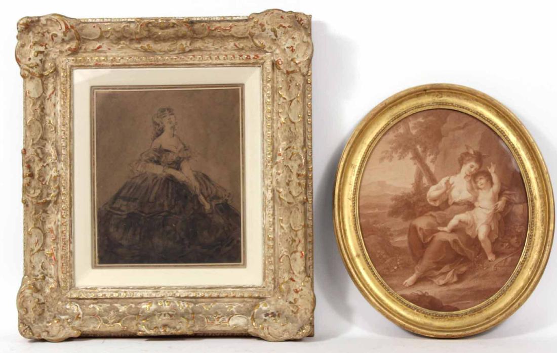 Etching, Woman and Child (1 of 6)