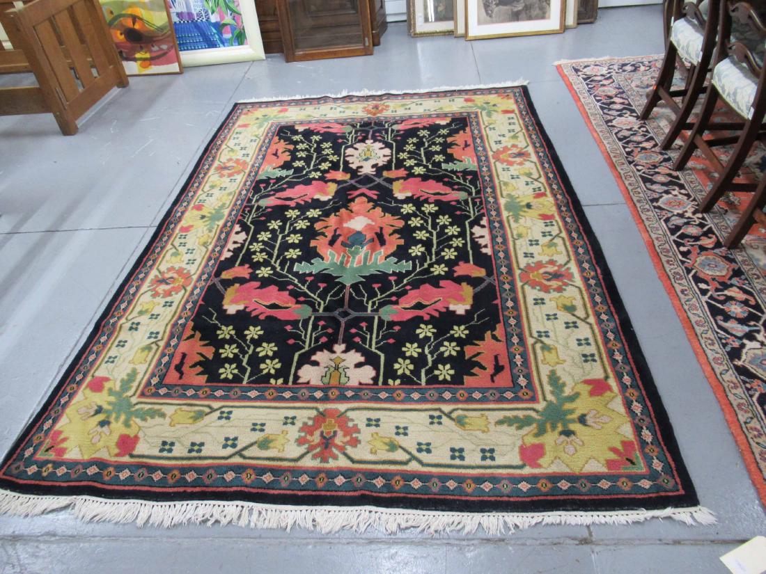 Oriental style room size rug (1 of 6)