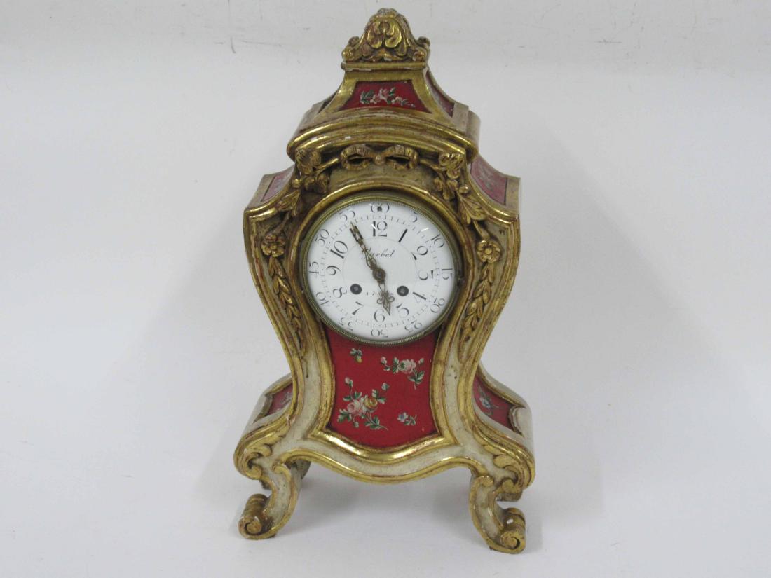 Louis XVI style Garbet French mantle clock (1 of 7)
