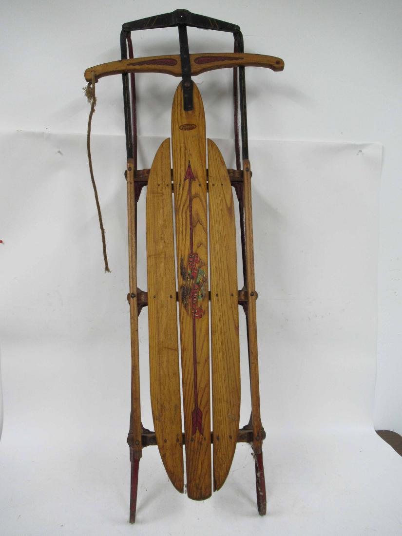 FLEXIBLE FLYER CHILDS SLED #60 AIRLINE RACER (1 of 7)