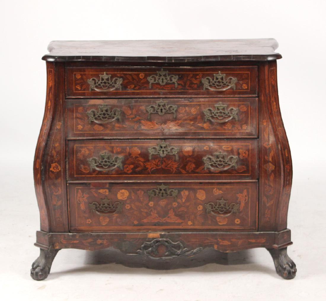Neoclassical Marquetry Bombay Chest (1 of 9)